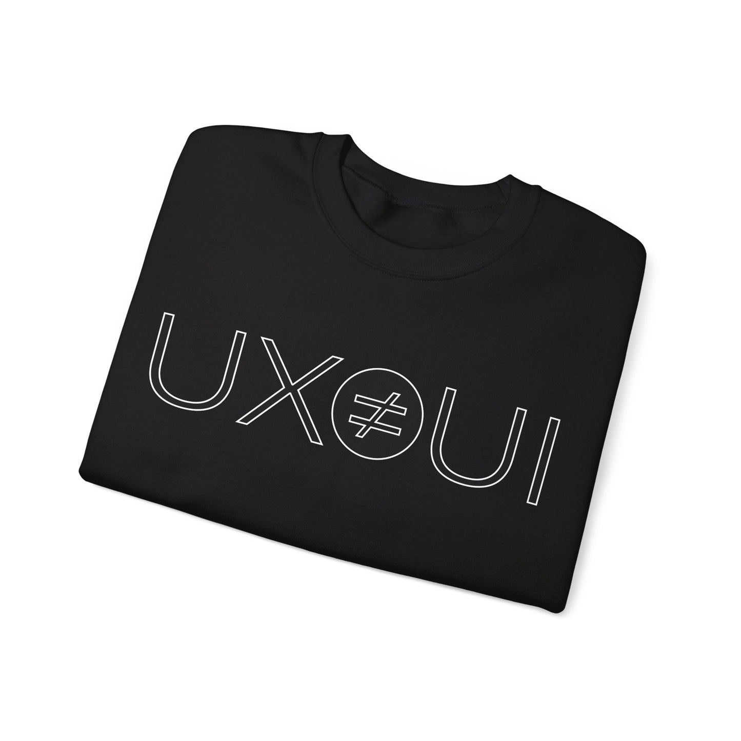 UX ≠ UI Unisex Heavy Blend™ Crewneck Sweatshirt