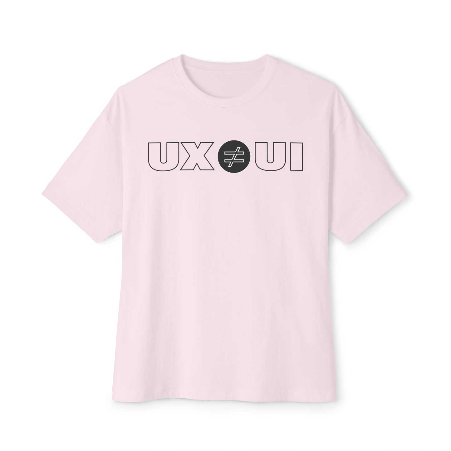 Special Edition UX ≠ UI Unisex Oversized Boxy Tee