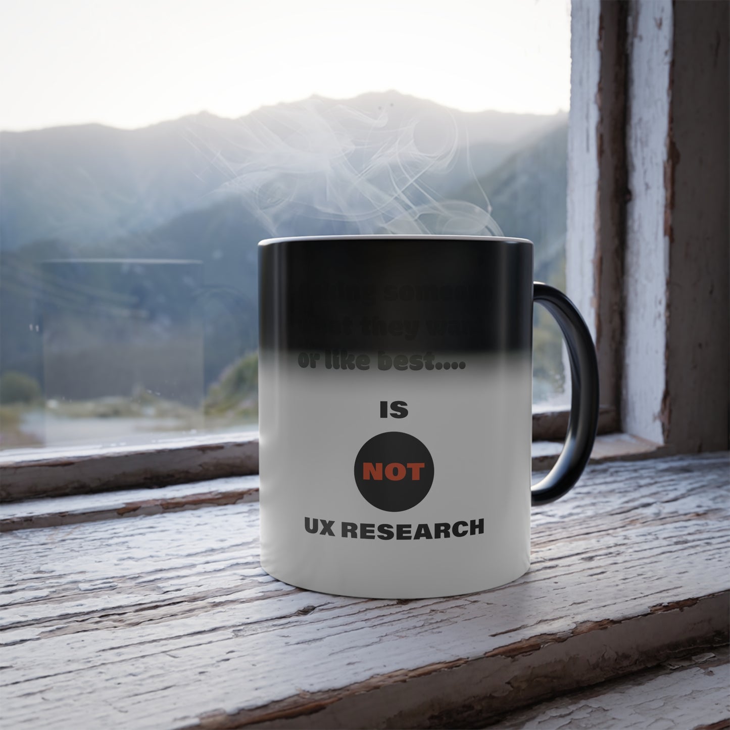 UX Research Color Morphing Mug, 11oz (Special Edition)