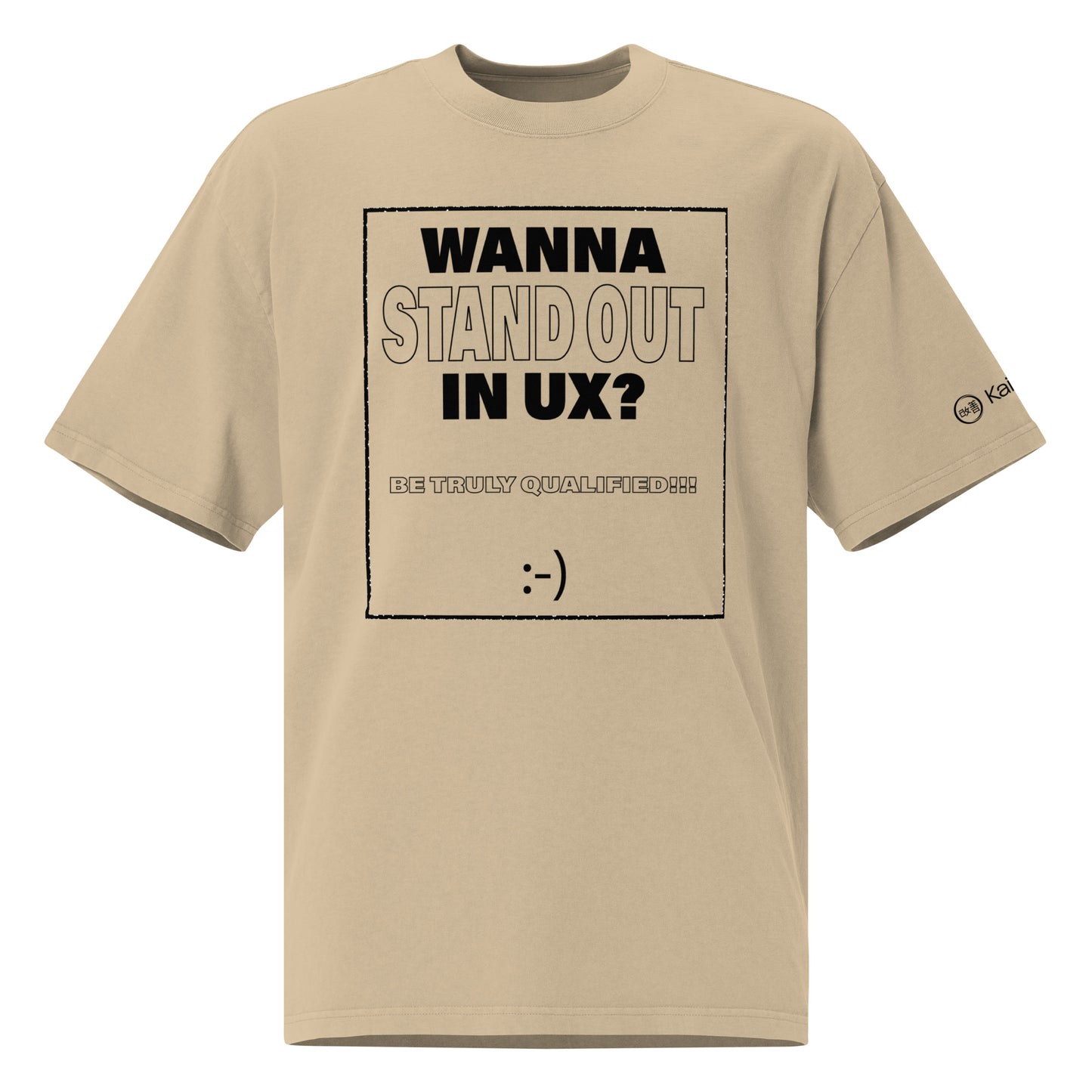 UX Slogan #1 (Oversized T)