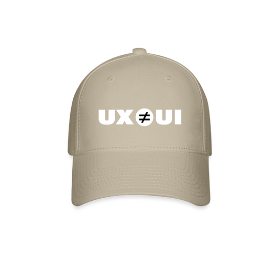 UX ≠ UI Baseball Cap - khaki