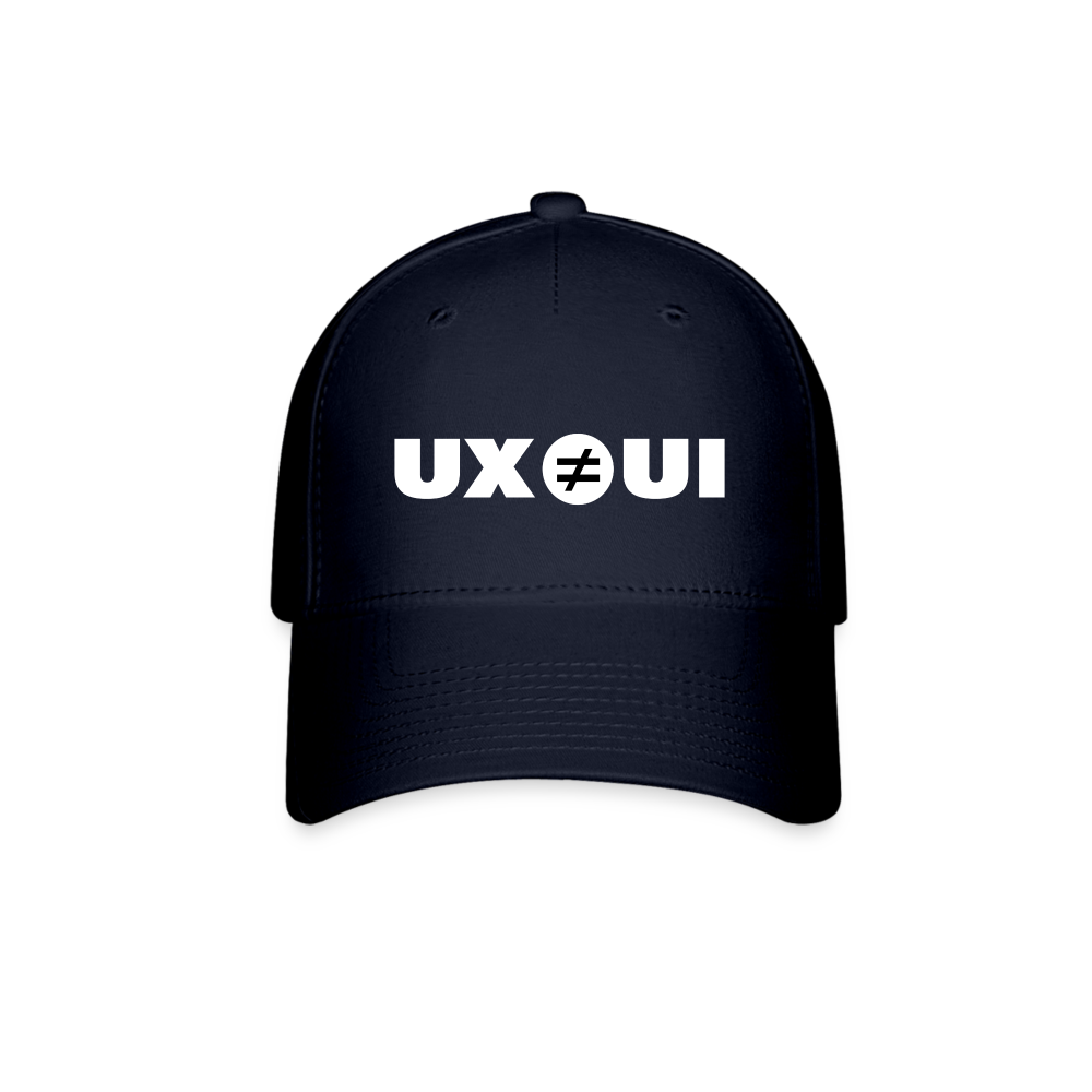 UX ≠ UI Baseball Cap - navy