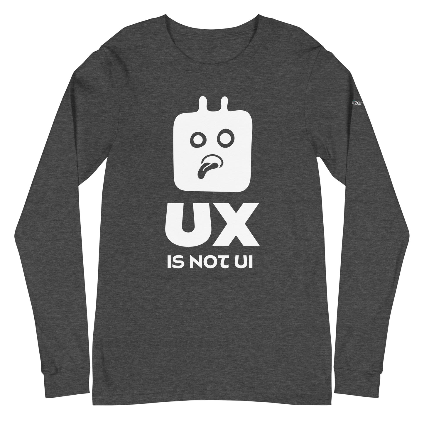 UX is not UI Long-Sleeve Cartoon T #2