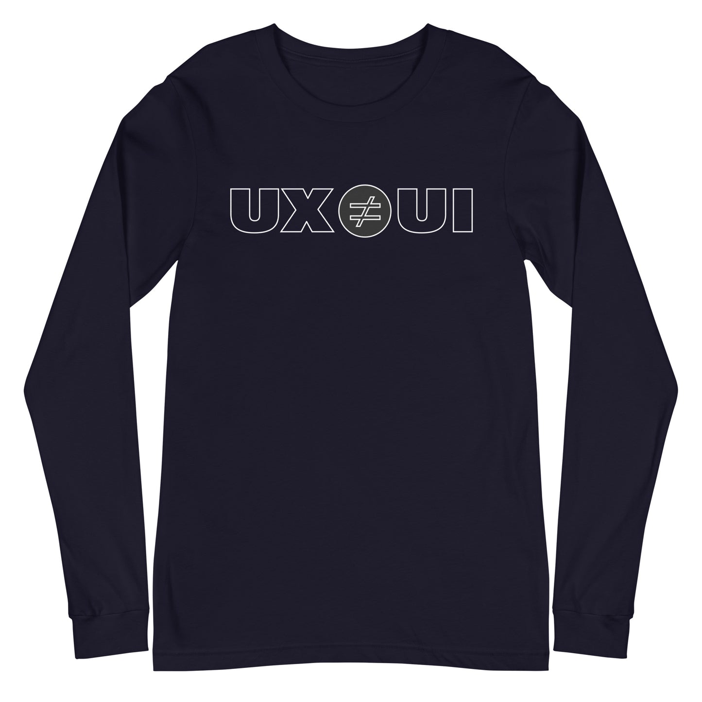 UX ≠ UI SE Unisex Long Sleeve Tee