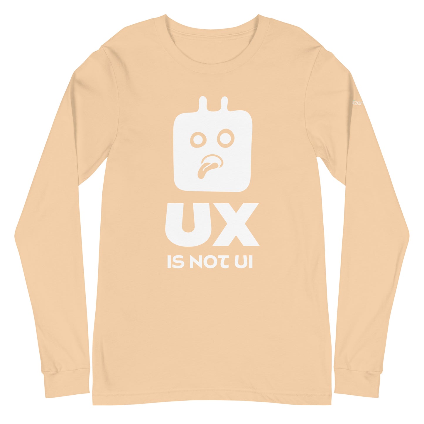 UX is not UI Long-Sleeve Cartoon T #2